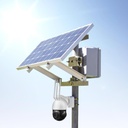 CAMERA DE SURVEILLANCE SOLAIRE 4MP CARTE SIM OU WIFI PL-SPTZ03 (03)/PROLYNX