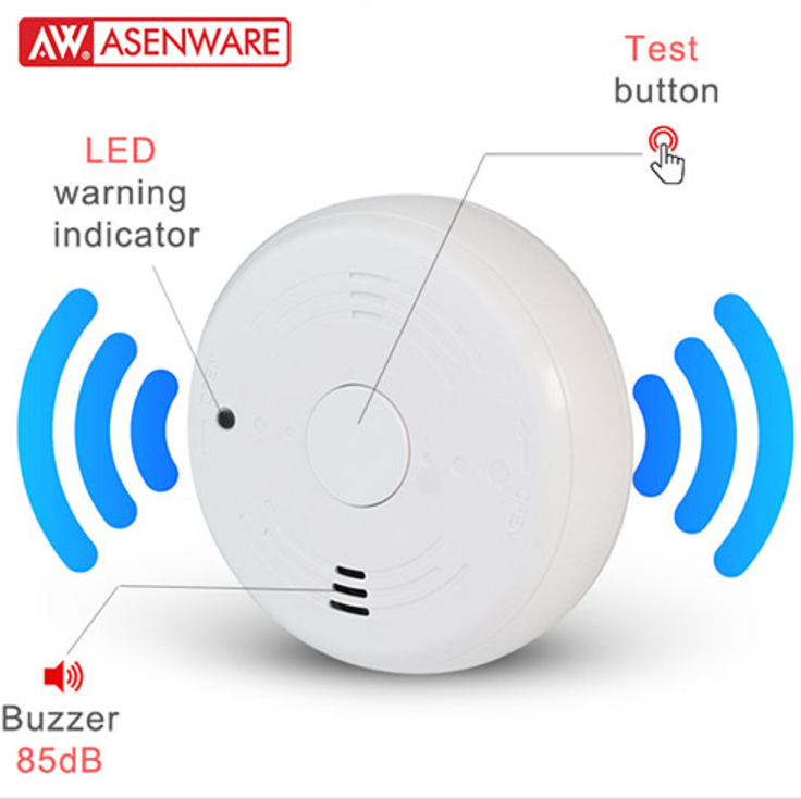 DETECTEURS DE FUMEE À PILE ALCALINE WIFI / AW-D611W