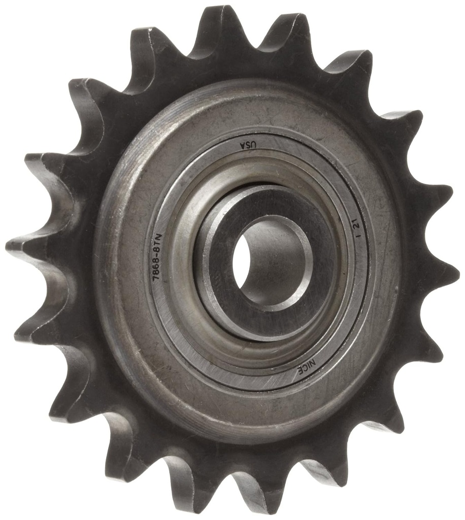 PIGNON 18 DENTS RC 40 AVEC ROULEMENT 5/8"