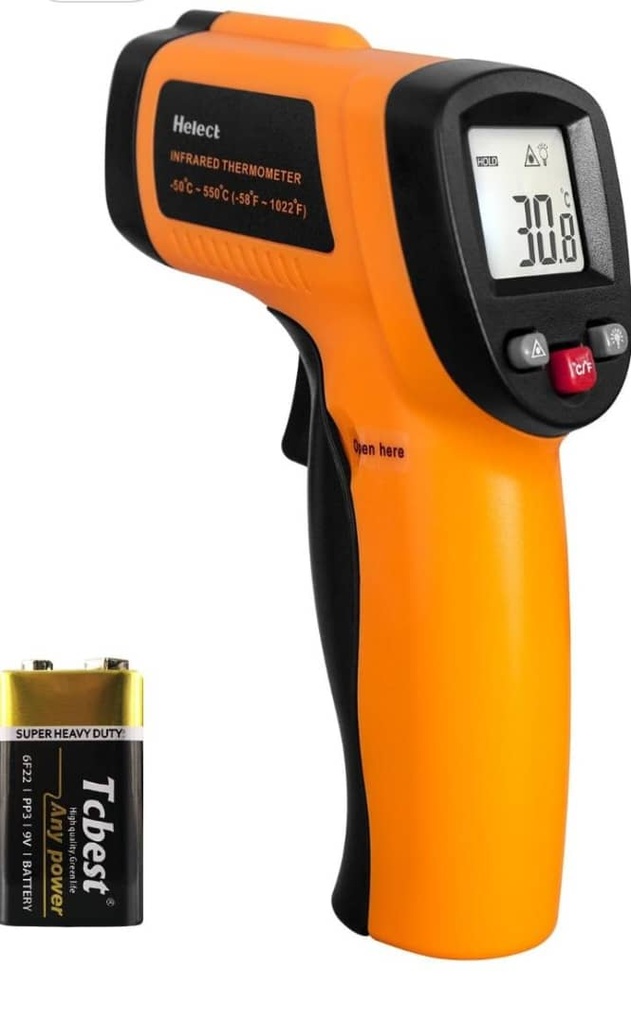 THERMOMETRE INFRA-ROUGE À PILE