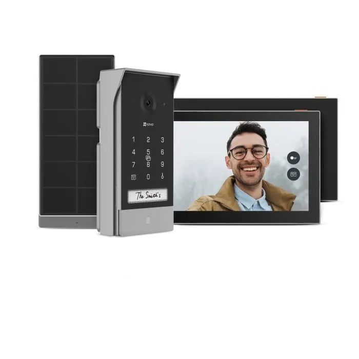 1 KIT VISIOPHONE AVEC CONTRÔLE D'ACCES/ SD7-EZVIZ