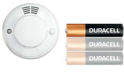 [SSI052] DETECTEUR  DE FUMEE A PILE ALCALINE AA