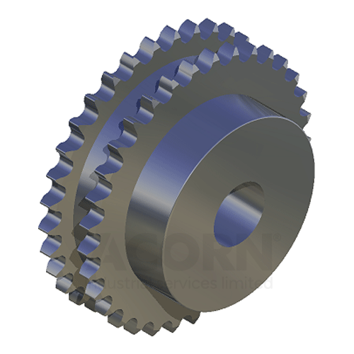 [MG024] PIGNON 24 DENTS RCD 40 ALESAGE 1-15/16 " SPROCKT DOUBLE-40-2 FB 24T 1"-15/16"BR 
